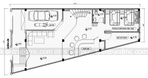 Thiết kế nhà phố, nhà ống 5 tầng hiện đại