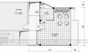 Thiết kế cải tạo nhà phố, nhà ống 4 tầng hiện đại