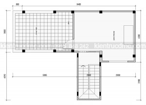 Thiết kế cải tạo nhà phố nhỏ 43m2
