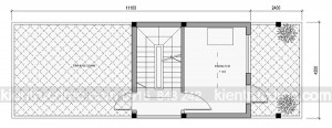 Thiết kế nhà phố 56,25m2