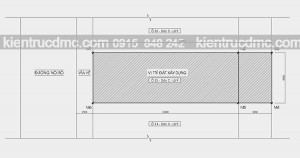 Vị trí nhà -Tư vấn thiết kế nhà phố 4 tầng hiện đại