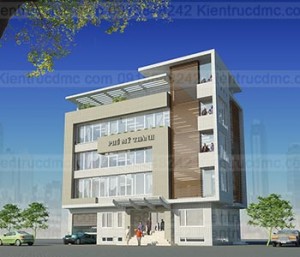 Thiết kế trụ sở văn phòng làm việc Phú Mỹ Thành