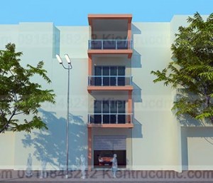 Thiết kế nhà ống 4 tầng mặt tiền 4m.