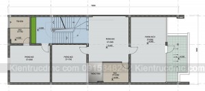 Thiết kế biệt thự phó trên đất 156m2