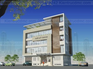 Thiết kế trụ sở văn phòng làm việc Phú Mỹ Thành