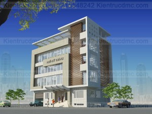 Thiết kế trụ sở văn phòng làm việc Phú Mỹ Thành.