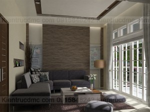 Thiết kế nội thất biệt thự mini 5 tầng