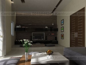 Thiết kế nội thất biệt thự mini 5 tầng