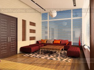 Thiết kế nội thất biệt thự mini 5 tầng