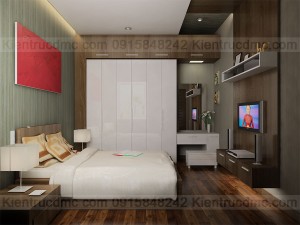 Thiết kế nội thất biệt thự mini 5 tầng