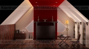Thiết kế nội thất biệt thự mini 5 tầng
