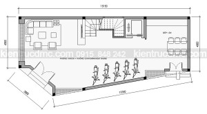 Thiết kế nhà phố căn góc 2 mặt tiền đất méo