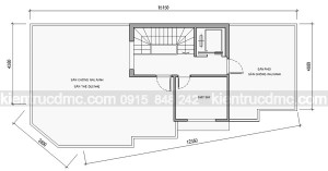 Thiết kế nhà phố căn góc 2 mặt tiền đất méo