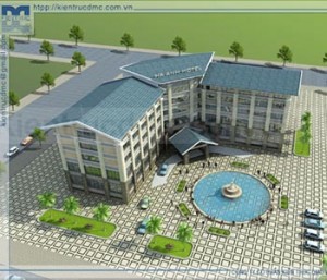Thiết kế khách sạn hà anh