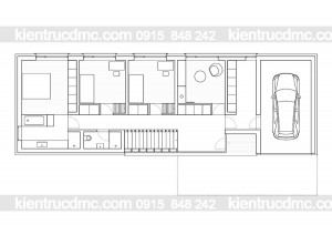 Mẫu nhà 2 tầng đẹp - Mẫu số 10