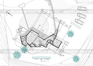 Mẫu nhà 2 tầng đẹp - Mẫu số 11