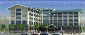 Thiết kế khách sạn hà anh