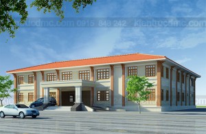 Thiết kế trụ sở văn phòng làm việc công ty Tuấn Cường