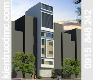 Thiết kế khách sạn, nhà nghỉ cao cấp 8 tầng