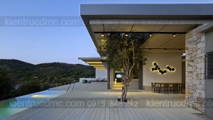 Biệt thự bên bờ biển ở quần đảo Lesvos