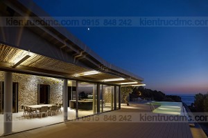 Biệt thự bên bờ biển ở quần đảo Lesvos