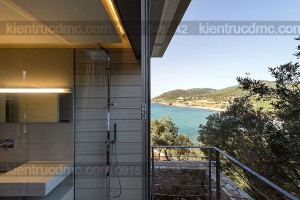 Biệt thự bên bờ biển ở quần đảo Lesvos