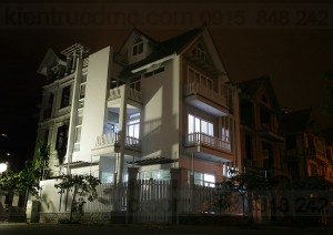 Thiết kế biệt thự Mỹ Đình 3 tầng