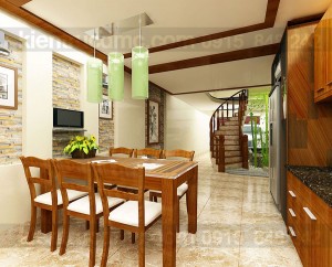 Thiết kế nội thất nhà phố