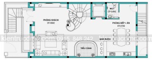 Thiết kế nhà phố 6 tầng 2 mặt tiền