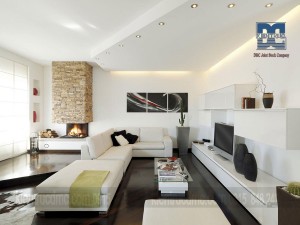 Làm đẹp không gian nội thất phòng khách với bộ bàn ghế sofa