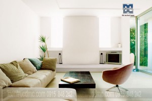 Làm đẹp không gian nội thất phòng khách với bộ bàn ghế sofa