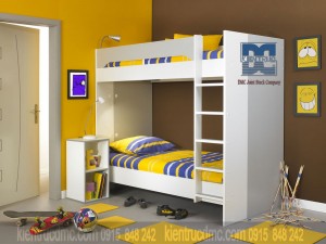 Bố trí không gian nội thất phòng ngủ trẻ em chung và riêng