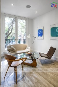 Thiết kế nhà phố 2 mặt tiền tràn ngập ánh sáng