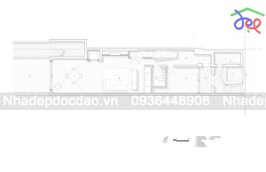 Thiết kế nhà phố 2 mặt tiền tràn ngập ánh sáng