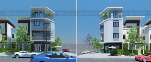 Tốp mẫu thiết kế nhà phố đẹp 2016-2017