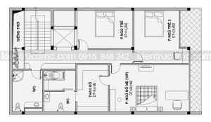 Thiết kế nhà phố 8 tầng làm văn phòng cho thuê