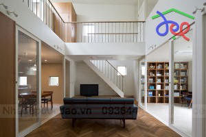 Thiết kế nhà phố song lập phong cách độc đáo ở Nhật Bản
