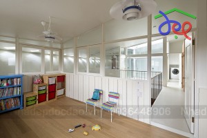 Thiết kế nhà phố song lập phong cách độc đáo ở Nhật Bản