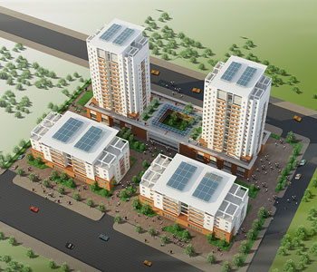 Thiết kế chung cư cho người thu nhập thấp ở Bắc Ninh