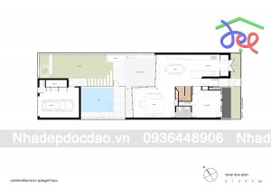 Thiết kế nhà phố 2 mặt tiền phong cách hiện đại ở Sydney