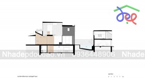 Thiết kế nhà phố 2 mặt tiền phong cách hiện đại ở Sydney