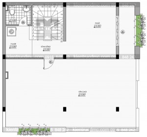 Thiết kế nhà phố kết hợp kinh doanh mặt tiền 8,5m