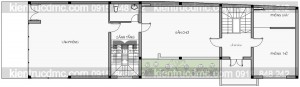 Thiết kế nhà phố 5 tầng kết hợp văn phòng cho thuê