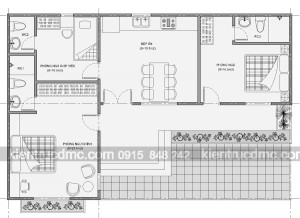 Thiết kế nhà vườn hình chữ L trên diện tích 216m2