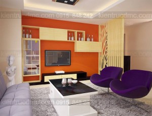 Thiết kế nội thất căn hộ chung cư 85m2