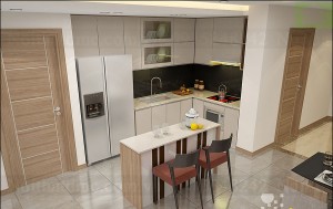 Thiết kế nội thất chung cư diện tích 119m2