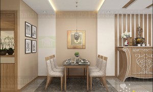 Thiết kế nội thất chung cư diện tích 119m2