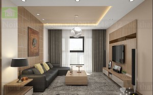 Thiết kế nội thất chung cư diện tích 119m2