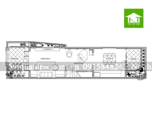 Thiết kế nội thất nhà phố 3 tầng