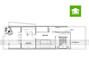 Thiết kế nội thất nhà phố 3 tầng